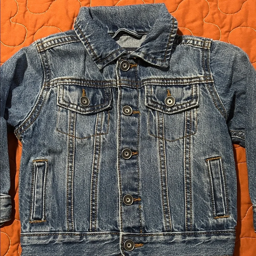 EUC The Children's Place Classic Blue Jean Jacket - Size 2T